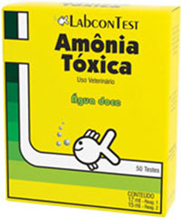 Teste de amônia para aquários