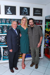 José Maria Parra, presidente da Nestlé Purina, Ana Hickmann, Dinho Diniz, empresário