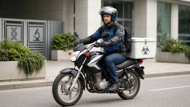 Motoboy laboratorial impulsiona log&iacute;stica veterin&aacute;ria no Brasil