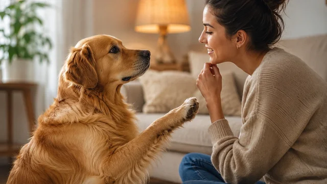 Especialista explica que c&atilde;es repetem gestos que geram carinho, aten&ccedil;&atilde;o ou petiscos por aprendizagem associativa, e n&atilde;o por manipula&ccedil;&atilde;o consciente.
