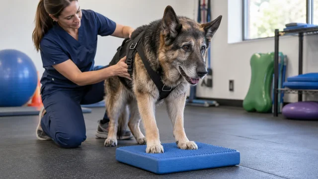 Reabilita&ccedil;&atilde;o combina avalia&ccedil;&atilde;o, exerc&iacute;cios e controle da dor para ajudar c&atilde;es e gatos a recuperar fun&ccedil;&otilde;es e manter qualidade de vida na rotina.